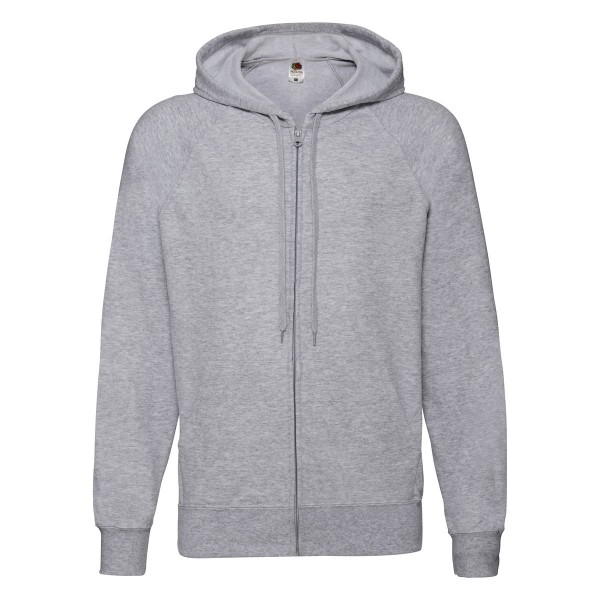 Felpa con zip con cappuccio